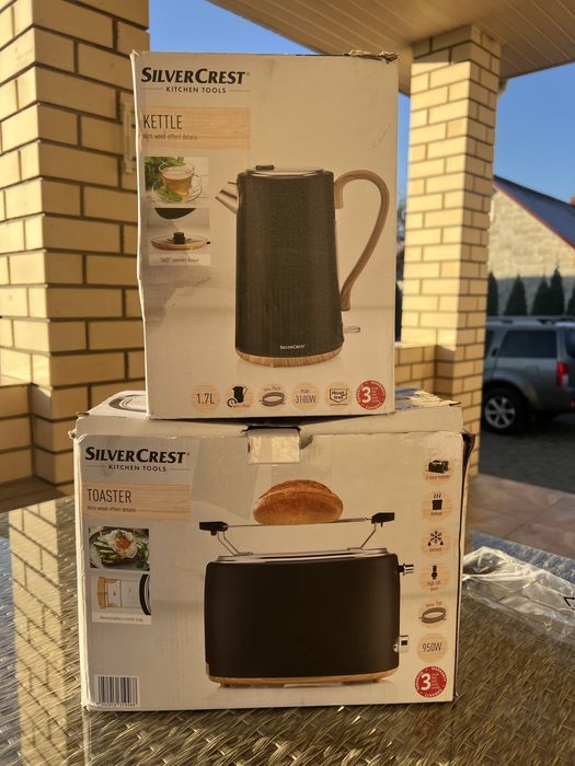 Електрочайник і тостер привезені з Европи