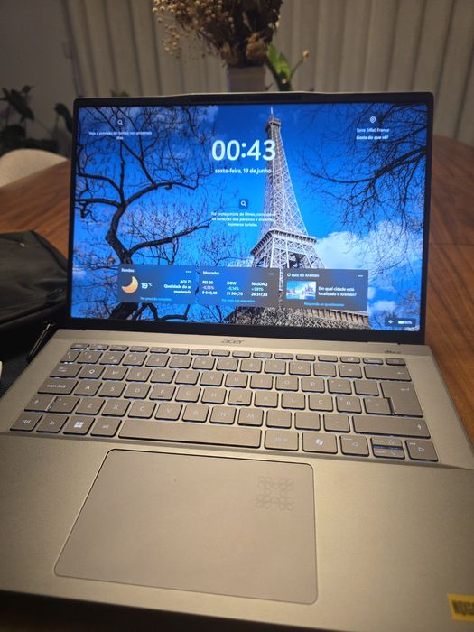 Acer Swift 14" Touchscreen 16GB 1TB Snapdragon AI Copilot. Troca/retoma. Fatura, garantia