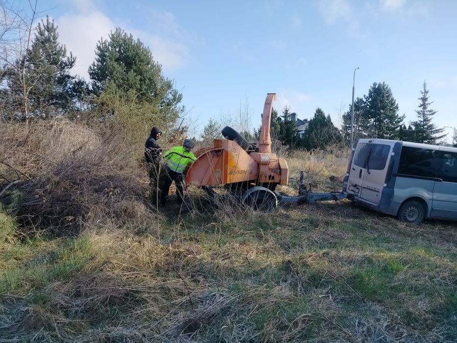 Koszenie trawy nieużytków