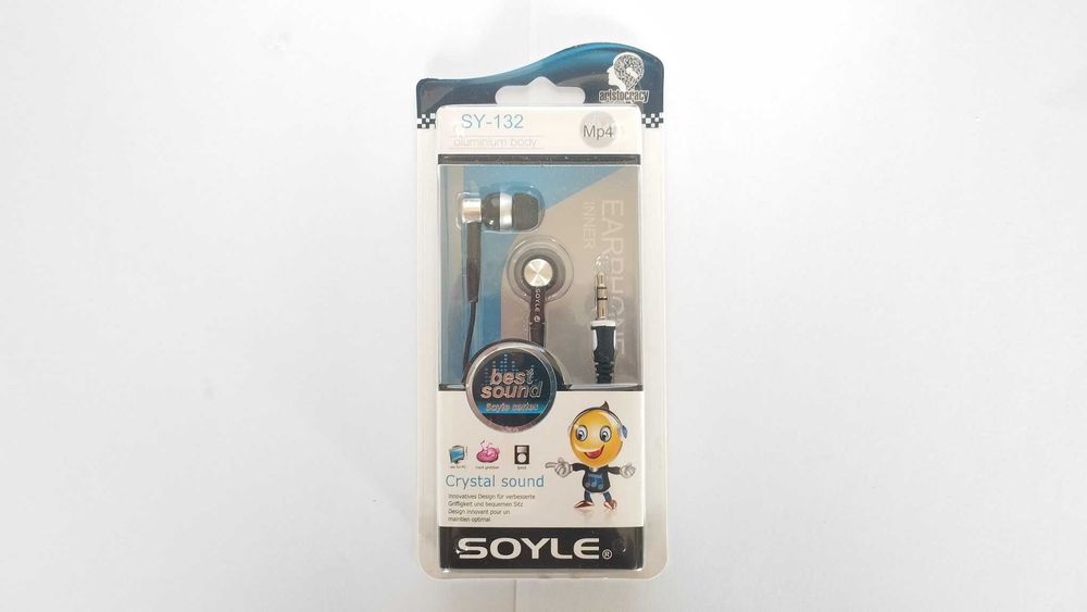 NOVO - Auriculares Stereo SY-132 - 1,2 Metros