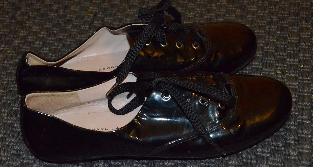 Sapatos pretos verniz Marc Jacobs original tamanho 37