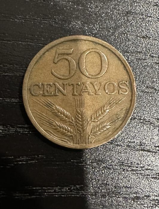 Moedas 50 centavos