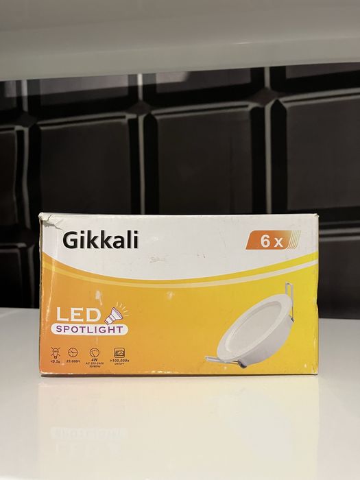 LED точковий світильник Gikkali — 6 шт.