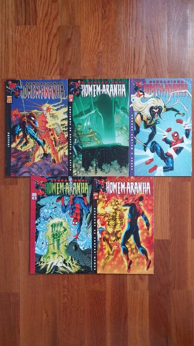 Revistas BD Homem Aranha vintage