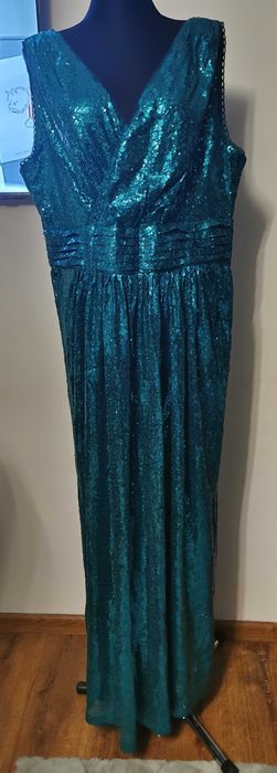 Kate Kasin Suknia wieczorowa  Sukienka cekiny na Bal Sylwester 48 Nowa