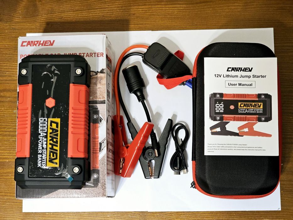 Автомобільний пусковий стартер CARHEV JS-05 6000А