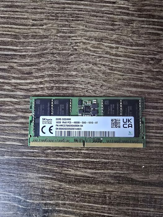 SK hynix  DDR5 16Gb 4800