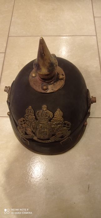 Hełm wojsk niemieckich pikelhauba