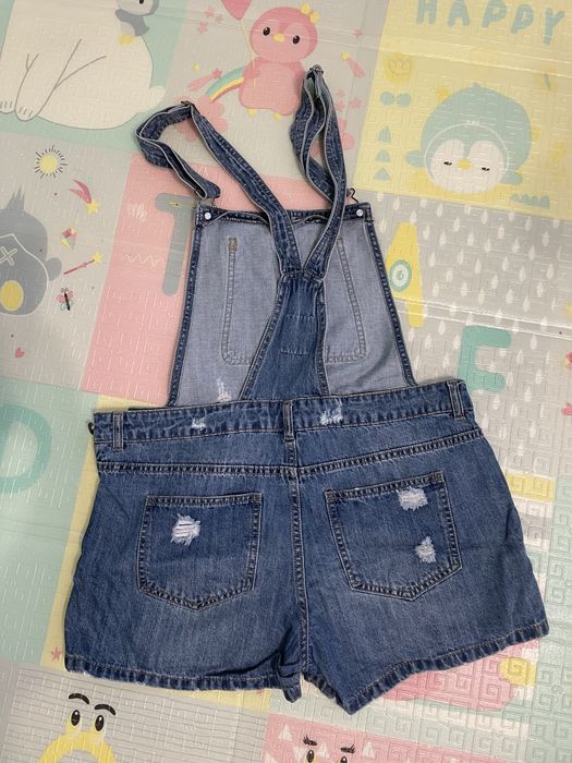 Джинсові шорти комбінезон House