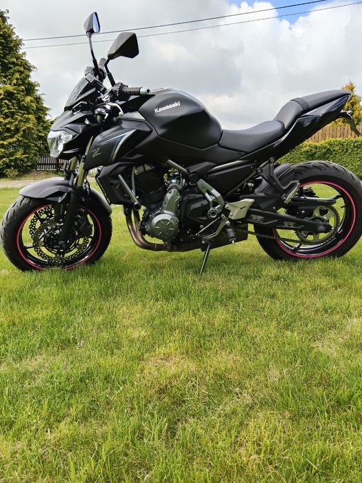 Kawasaki Z 650 2018 r A2 przebieg 8100km