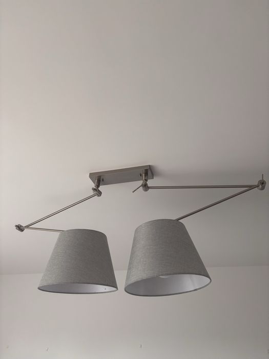 Lampa wisząca Adam AZ1842 AZzardo szara oprawa