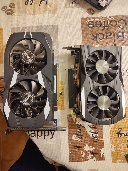 As 2 250 Geforce 1060 6gb / Geforce 1050Ti 4gb (Ofereço uma caixa vazia)