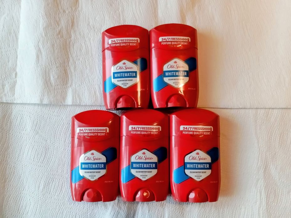 Old Spice Whitewater Dezodorant w sztyfcie dla mężczyzn 50ml 5 szt.