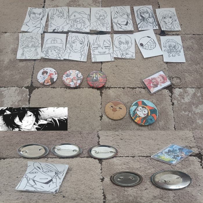 подарункові набори (бравл старс, фнаф, аніме)