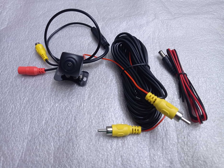 Câmera de visão traseira universal com 4 LEDs