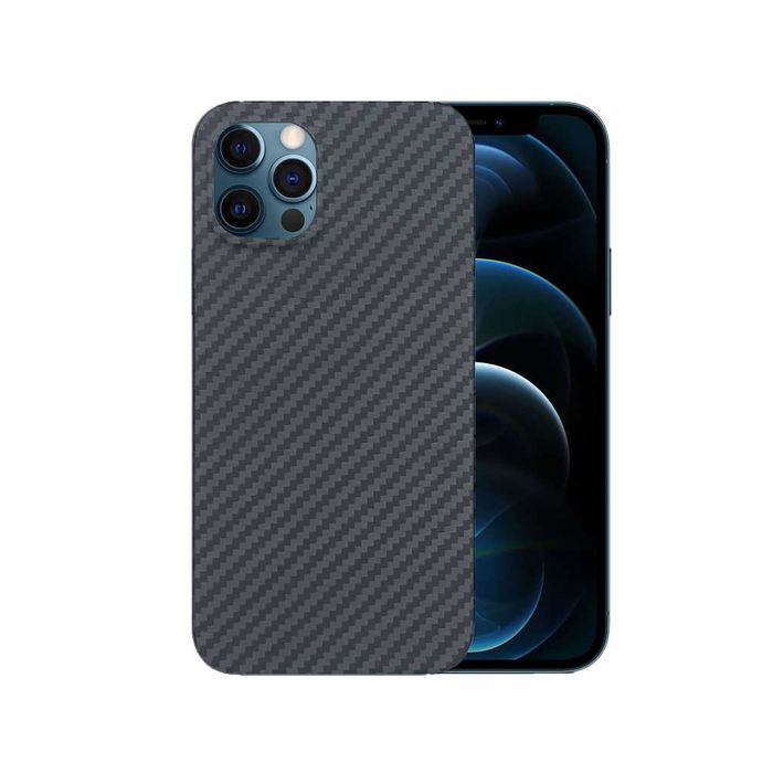 Карбоновый чехол iPhone 12 Pro Max