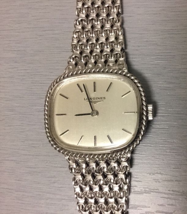 Relógio Longines prata 925 (modelo de senhora)