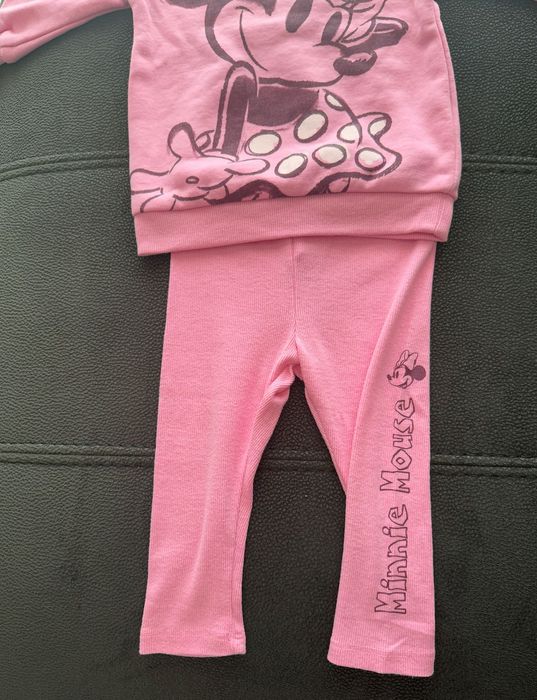 Fato de Treino Rosa Minnie (9-12M)