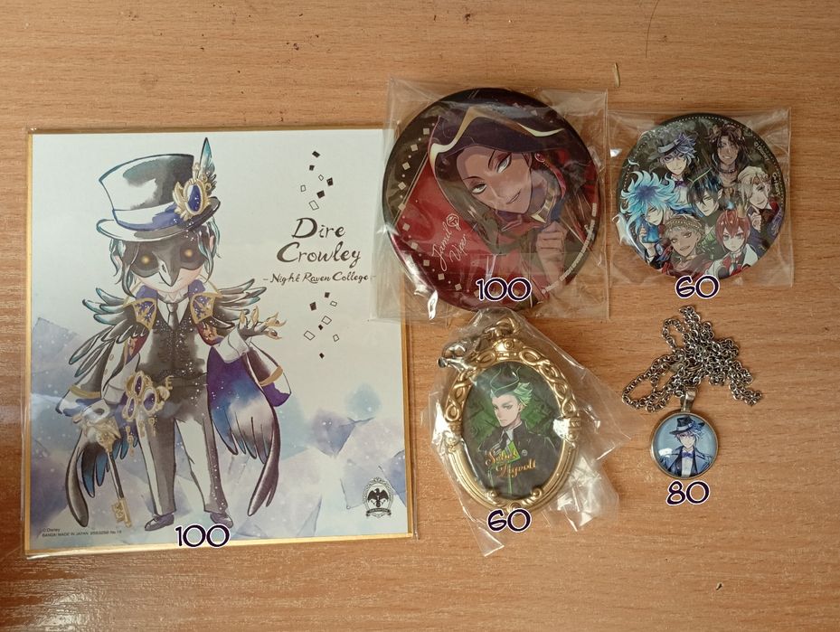 Мерч Twisted Wonderland, манга, фігурка