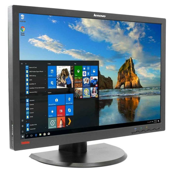 Монітор 24" Lenovo LT2452pw | IPS 1920x1200 | Pivot DP | Гурт/Бв