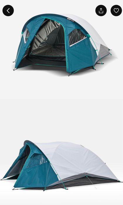 NOWY Namiot QUECHUA MH 100 3-osobowy