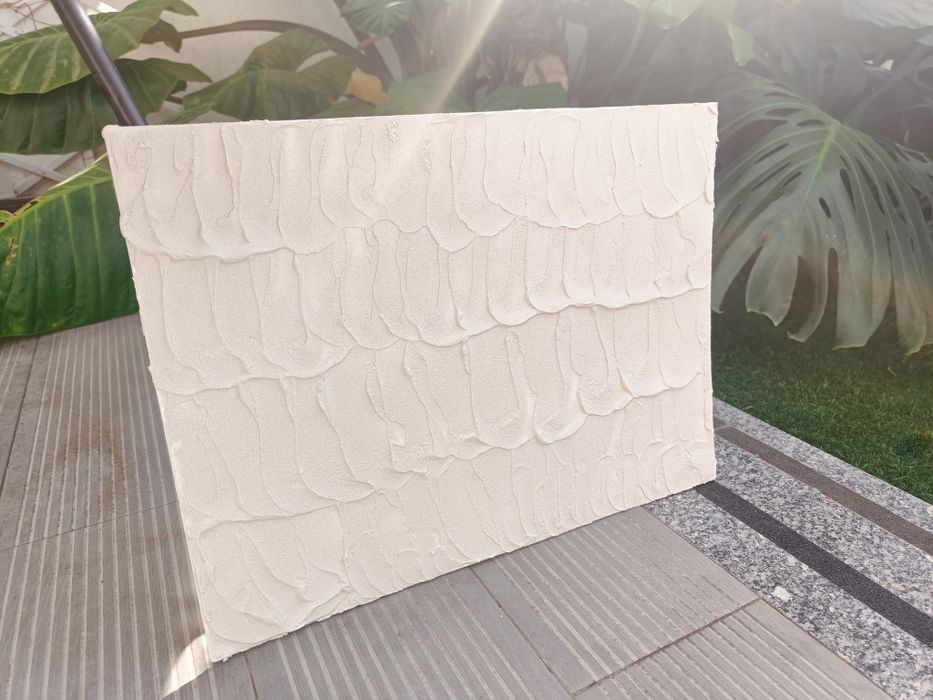 Canvas  decorativa em grão fino de areia 30*40
