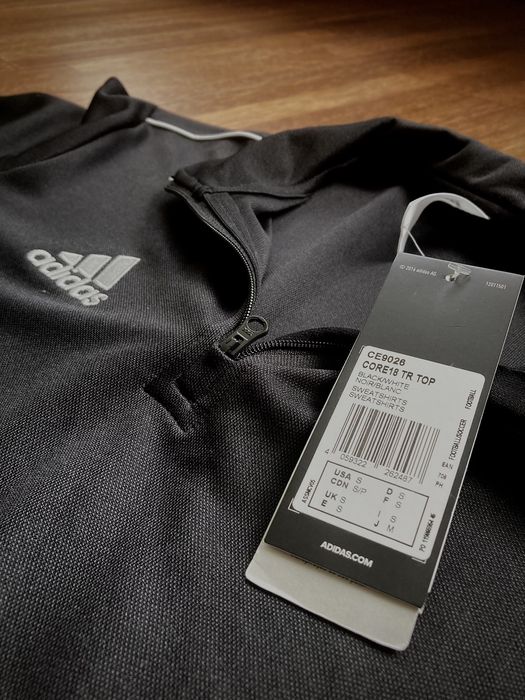 Bluza sportowa adidas czarna nowa M
