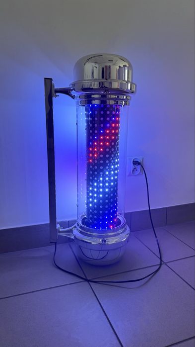 Barber pole LED