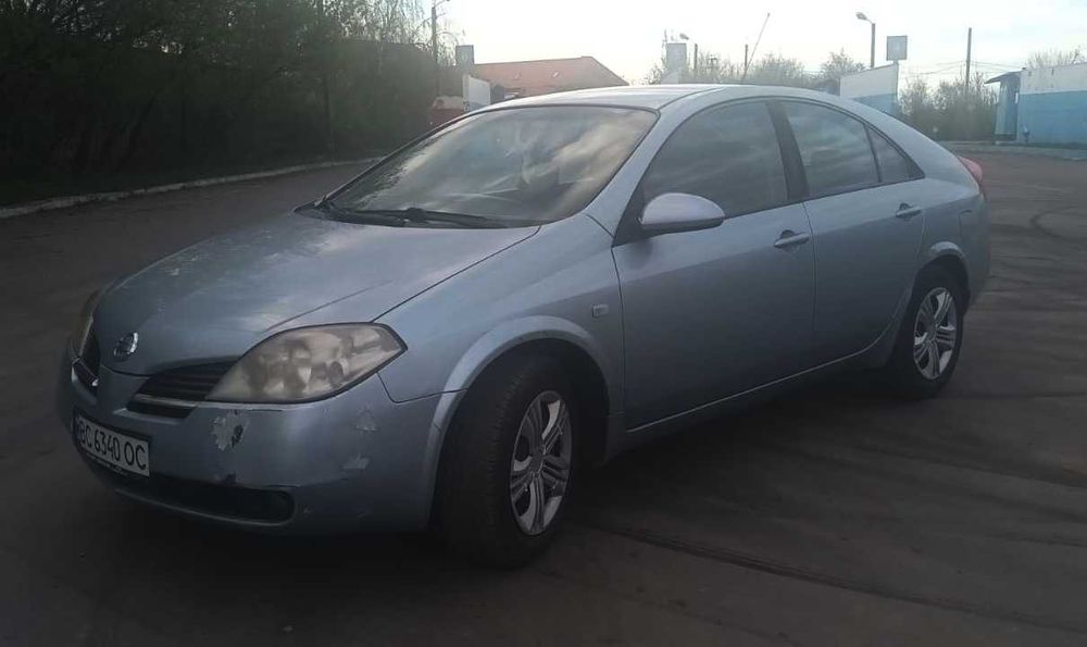 Терміново!!! Nissan Primera 1.8 газ/бензин 2005 року