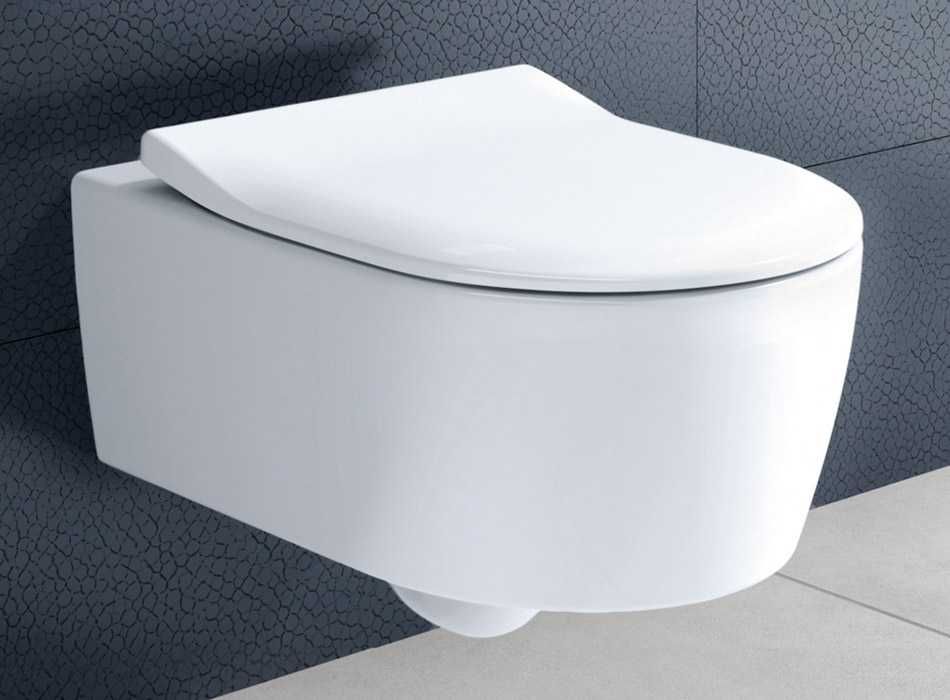Miska WC Avento CeramicPlus 5656HRR1 + deska Slim Villeroy & Boch