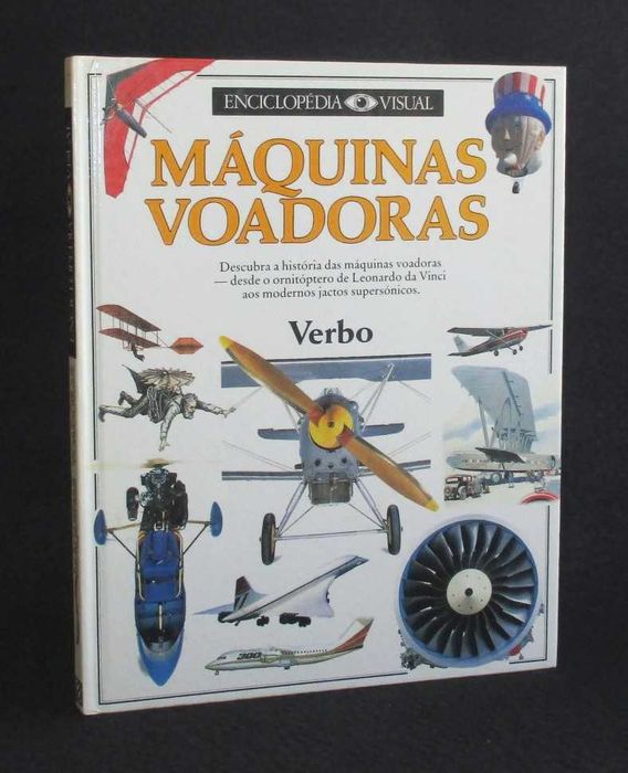 Livro Máquinas Voadoras Andrew Nahum Enciclopédia Visual Verbo