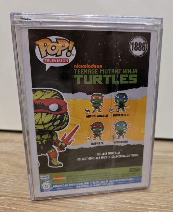 Figurka Funko Pop, Raphael, Folia, 3500 pcs, TMNT