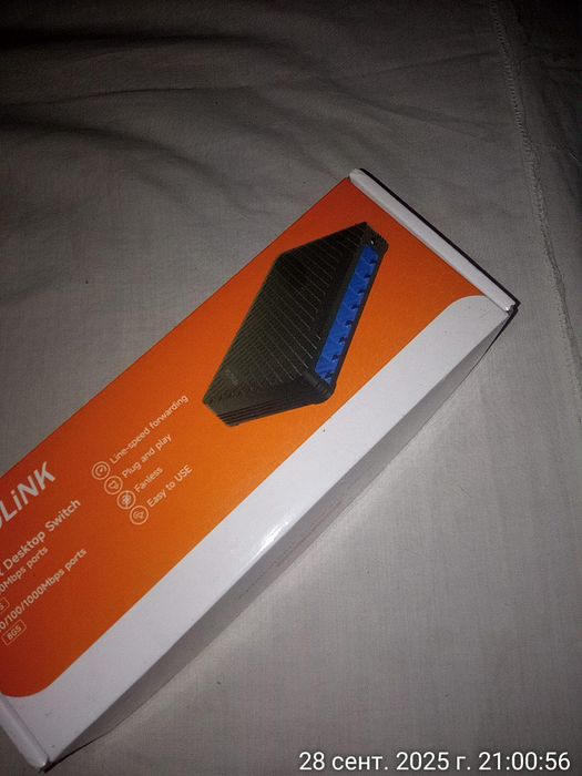 Svitch,Свичь , коммутатор с БП новый