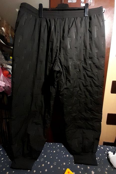 Ого-го какой размер новые очень тёплые зимние штаны джоггеры батал 6XL