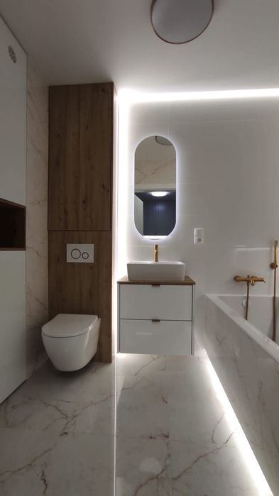 Wykończenie wnętrz // Kompleksowo // Łazienki