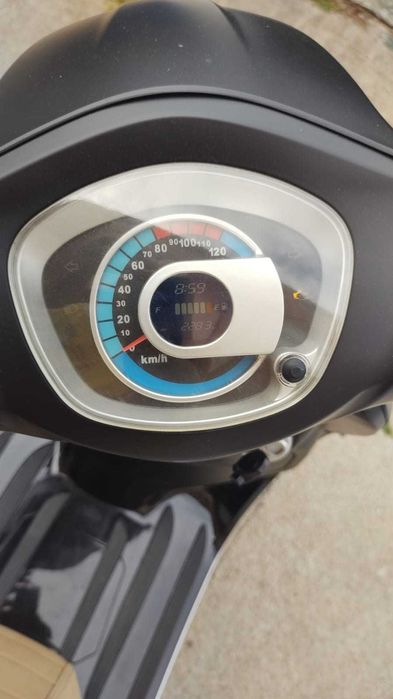 Moto em estado de zera