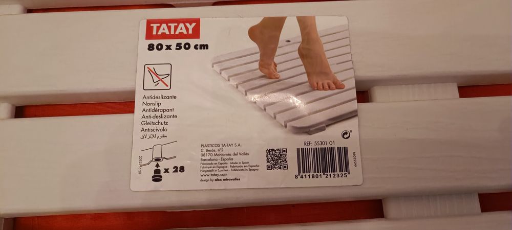 Tapete / estrado para base de duche