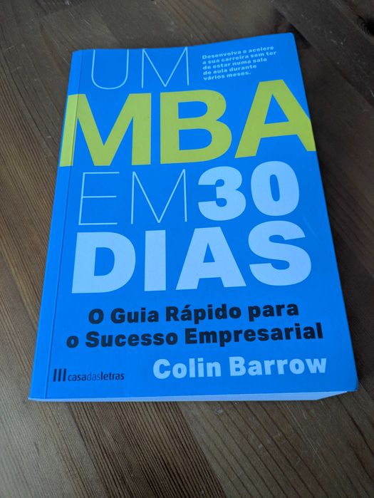 Livro Um MBA em 30 Dias - Collin Barrow