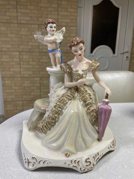 Статуэтка лампа светильник ночник фарфор Германия Румыния