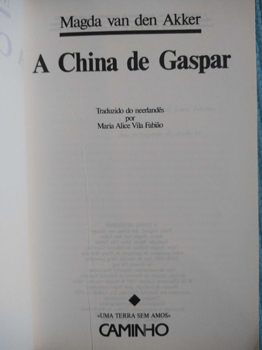 A China de Gaspar - Magda van den Akker