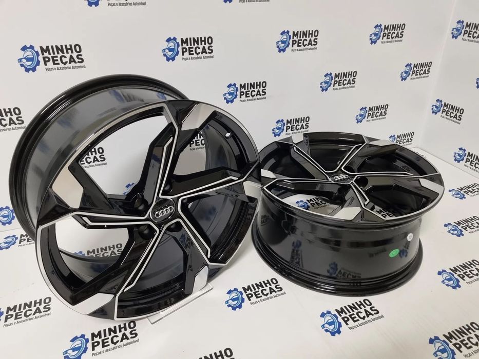 Jantes Audi SQ8 2024 em 18 Preto Polido (5x112)