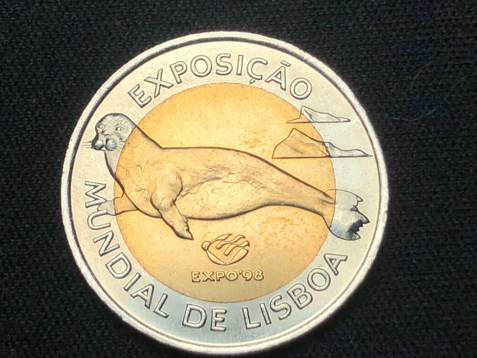 Portugal 1997 - 100 Escudos Bimetálica - Exposição Mundial de Lisboa - Expo'98