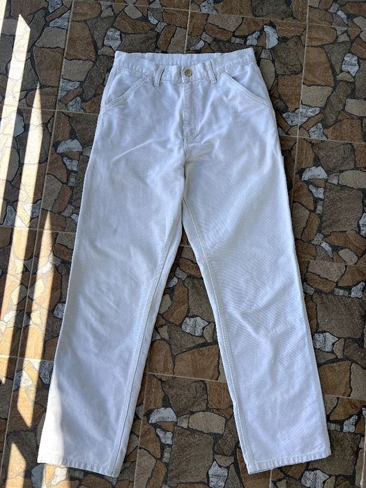 Оригінал/ Білі джинси Carhartt S/M, 29/32.
