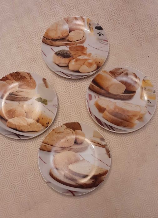 Pratinhos para pão