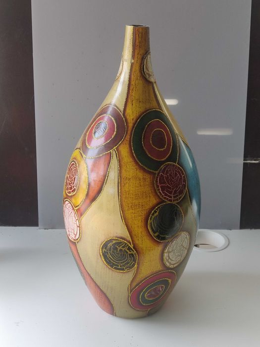 Vaso pintado à mão