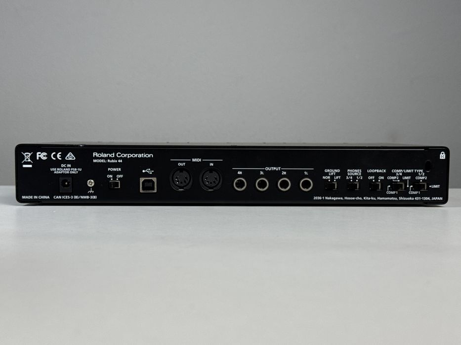 Audio Interface Roland RUBIX44