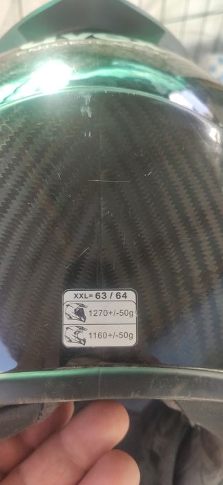Мотошлем xl Uvex enduro carbon,