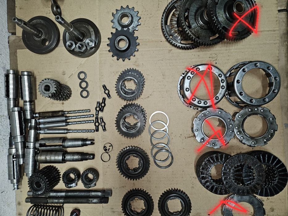 Lote de material sachs / am6