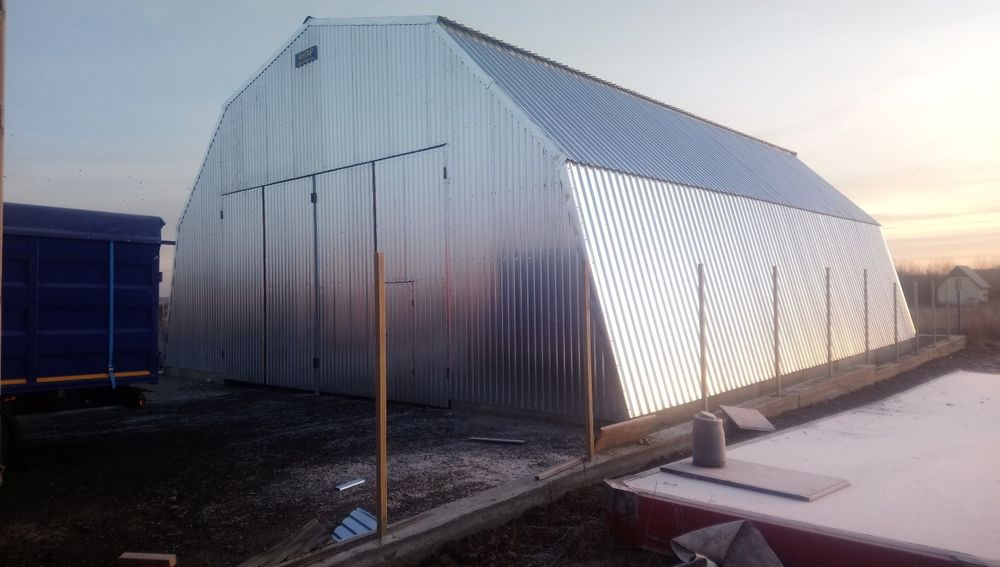 Ангар 12х50м  під ключ