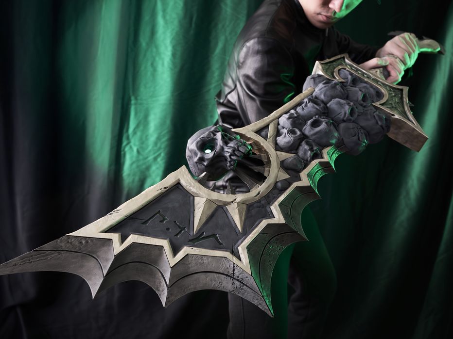 Меч Corrupted Ashbringer (WOW), 3D друк